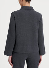 Polo in Japanese Fleece Neri Donna - Ragno