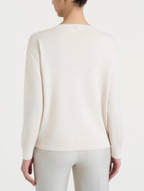 Maglia con scollo a barchetta in Merino Soft Bianchi Donna - Ragno