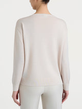 Maglia con scollo a barchetta in Merino Soft Bianchi Donna - Ragno