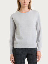 Maglia con scollo a barchetta in Merino Soft Neri Donna - Ragno