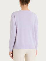 Maglia con scollo a barchetta in Merino Soft Rosa Donna - Ragno