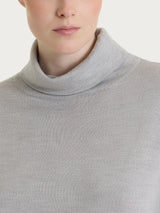 Maglia con collo a ciambella in Merino Soft Neri Donna - Ragno