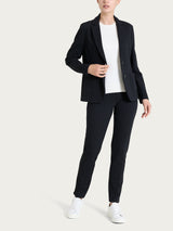Blazer con due bottoni in Eco Jacquard Neri Donna - Ragno