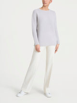 Maglia girocollo in Misto Alpaca Neri Donna - Ragno