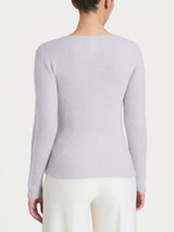 Maglia con scollo madonna in Misto Alpaca Neri Donna - Ragno