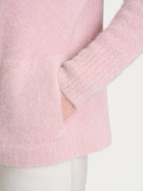 Cardigan aperto in Misto Alpaca Rosa Donna - Ragno