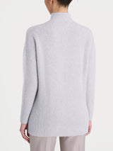 Lupetto in Misto Alpaca Neri Donna - Ragno