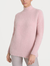 Lupetto in Misto Alpaca Rosa Donna - Ragno
