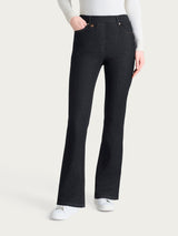 Jeans flare con tasche in Heritage Denim Neri Donna - Ragno