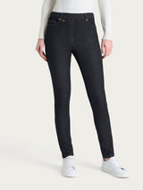 Jeans 5 tasche in Heritage Denim Neri Donna - Ragno