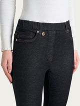 Jeans 5 tasche in Heritage Denim Neri Donna - Ragno