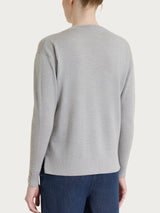 Maglia girocollo in Merino Soft Neri Donna - Ragno