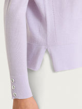 Maglia girocollo in Merino Soft Rosa Donna - Ragno