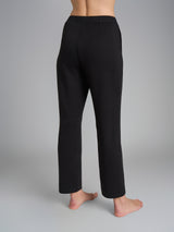 Pantalone dritto con tasche in Scuba Neri Donna - Ragno