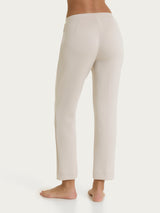 Pantalone dritto con tasche in Scuba Bianchi Donna - Ragno