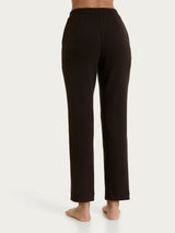 Pantalone dritto con tasche in Scuba Marroni Donna - Ragno