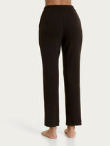 Pantalone dritto con tasche in Scuba Marroni Donna - Ragno