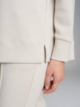 Felpa girocollo in Scuba Bianchi Donna - Ragno