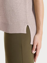 Smanicato in Lurex Rice Stitch Rosa Donna - Ragno