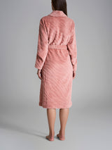 Vestaglia in Coral Fleece Arancioni Donna - Ragno
