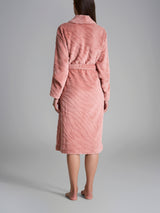 Vestaglia in Coral Fleece - - Ragno