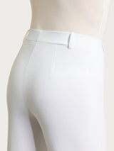 Pantalone flare in Compact Light Bianchi Donna - Ragno