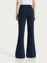 Pantalone flare in Compact Light Blu Donna - Ragno