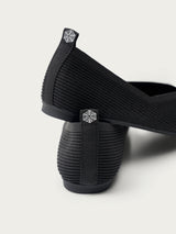 Ballerine slip on in maglia Neri Donna - Ragno