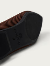 Ballerine slip on in maglia Marroni Donna - Ragno