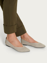 Ballerine slip on in maglia Marroni Donna - Ragno
