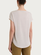 Bianco Women's Stretch Voile Kimono Sleeve Blouse - Ragno