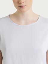 Blusa con manica a kimono in Voile Stretch Rosa Donna - Ragno
