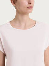 Pink Women's Voile Stretch Kimono Sleeve Blouse - Ragno