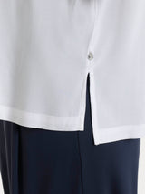 Camicia con manica 3/4 in Voile Stretch Bianchi Donna - Ragno