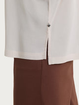 Camicia con manica 3/4 in Voile Stretch Bianchi Donna - Ragno