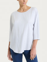 Blusa con manica 3/4 in Voile Stretch Rosa Donna - Ragno