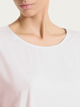 Blusa con manica 3/4 in Voile Stretch Rosa Donna - Ragno