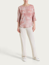 Pantalone ampio in Compact Light Bianchi Donna - Ragno