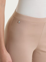 Pantalone ampio in Compact Light Marroni Donna - Ragno