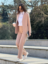 Pantalone ampio in Compact Light Marroni Donna - Ragno