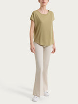 Maglietta con manica corta kimono in Summer Light Verdi Donna - Ragno
