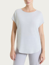 Maglietta con manica corta kimono in Summer Light Bianchi Donna - Ragno