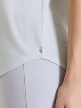 Maglietta con manica corta kimono in Summer Light Bianchi Donna - Ragno