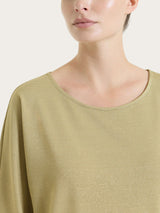 Maglietta con manica 3/4 kimono in Summer Light Verdi Donna - Ragno