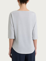 Maglietta con manica 3/4 kimono in Summer Light Bianchi Donna - Ragno
