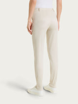 Pantalone chino slim con tasche in Satin Power Bianchi Donna - Ragno