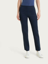 Pantalone capri dritto in Satin Power Blu Donna - Ragno