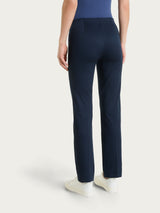 Pantalone capri dritto in Satin Power Blu Donna - Ragno