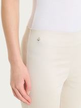 Pantalone capri dritto in Satin Power Bianchi Donna - Ragno