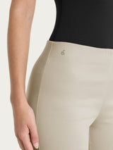 Pantalón capri recto en Satin Power Marrón Mujer - Ragno
